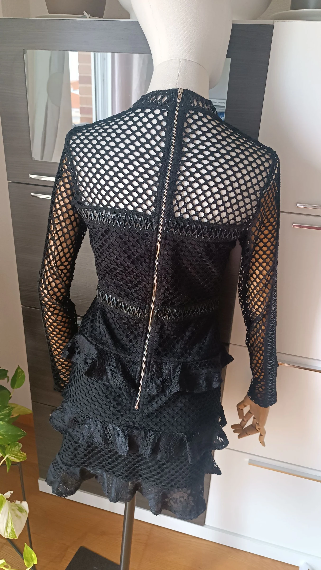 Robe noire Glamorous taille S – photo 7